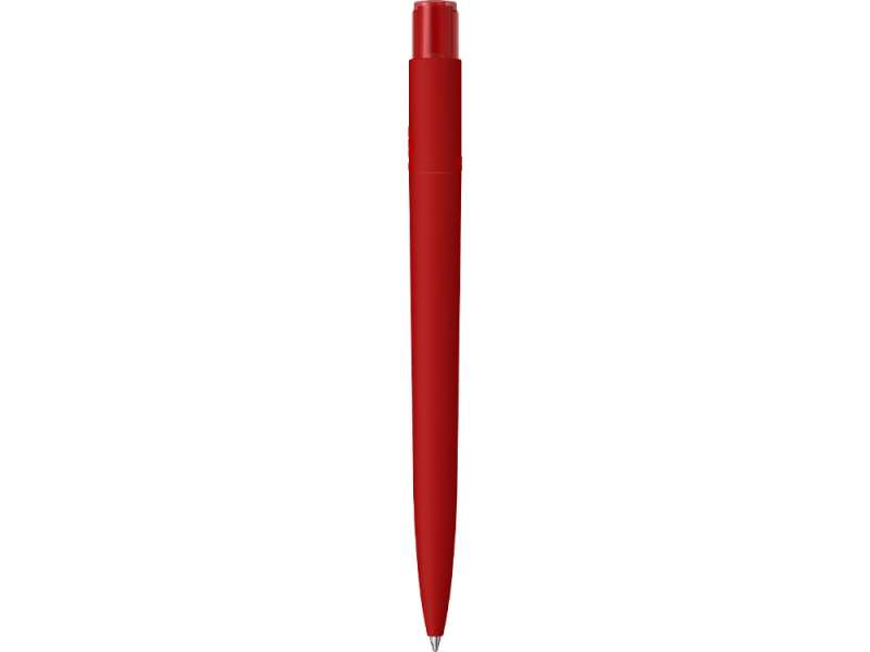 Шариковая ручка RECYCLED PET PEN PRO K transparent GUM soft-touch, красный №4