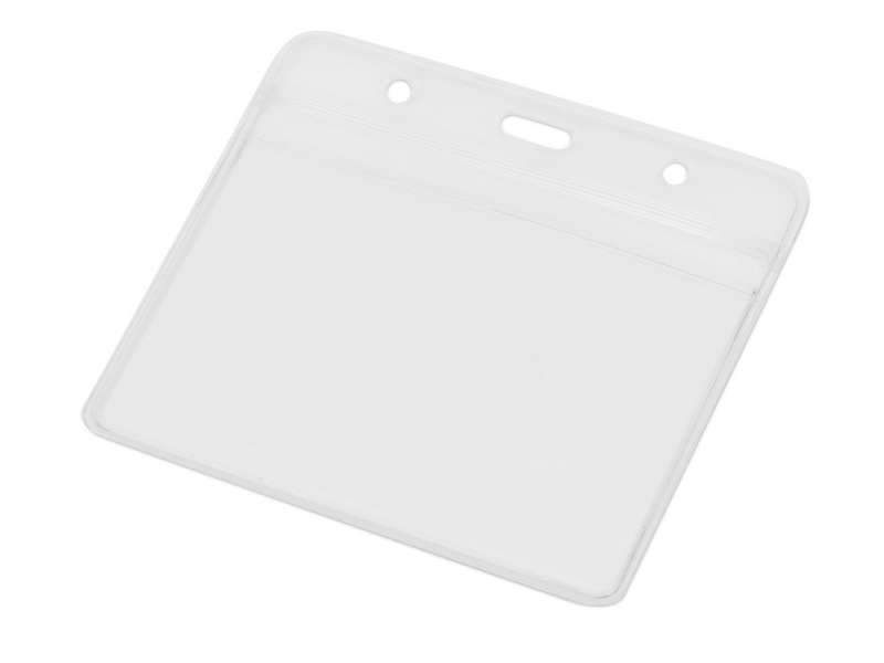 Бейдж Crystal Flat 115*101 мм (внут.размер 107*70 мм), прозрачный Бейдж Crystal Flat 115*101 мм (внут.размер 107*70 мм), прозрачный