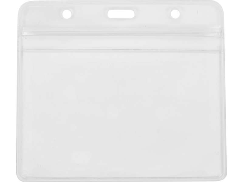 Бейдж Crystal Flat 115*101 мм (внут.размер 107*70 мм), прозрачный №2