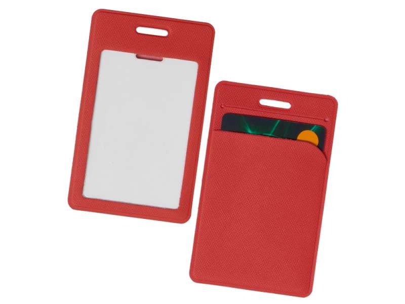 Карман вертикальный с дополнительным отделением Favor, красный №2