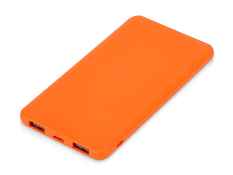 Подарочный набор с термобутылкой и повербанком С1, 5000 mAh, оранжевый №4