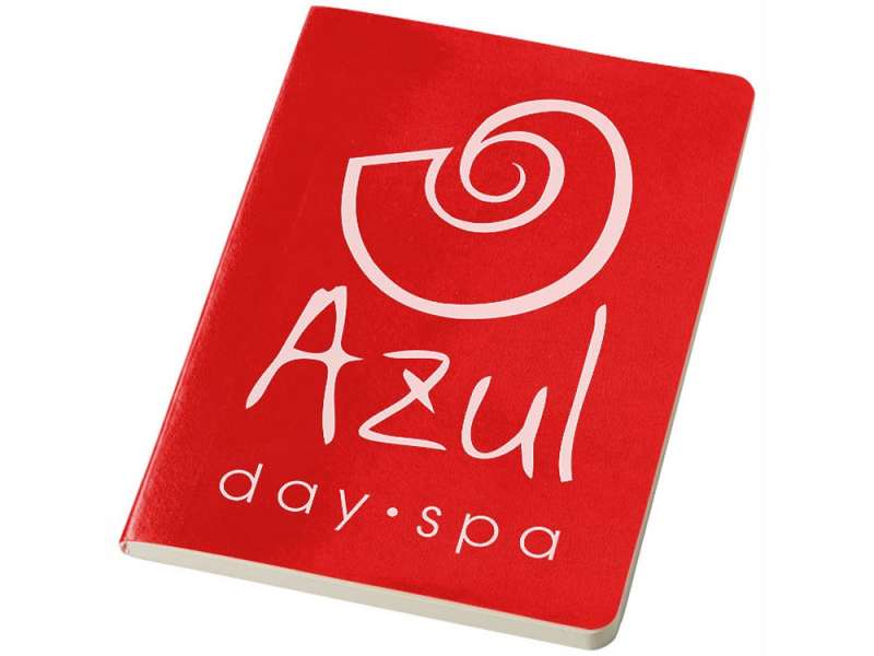 Блокнот А5 Gallery, красный №4