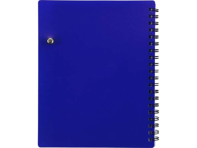 Блокнот Контакт с ручкой, синий №6