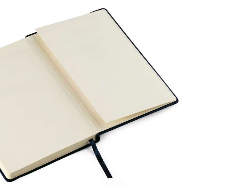 Блокнот А5 Megapolis Velvet на резинке, черный №3