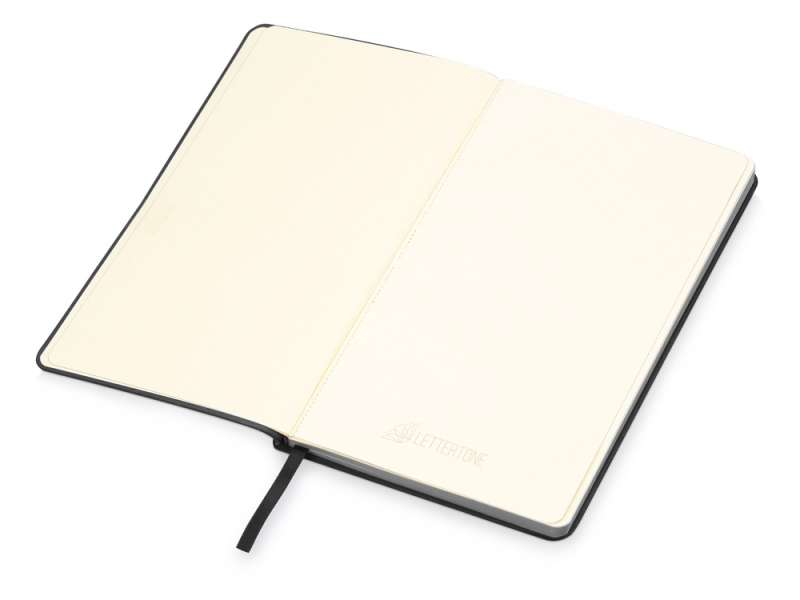 Блокнот Notepeno 130x205 мм с тонированными линованными страницами, черный №12