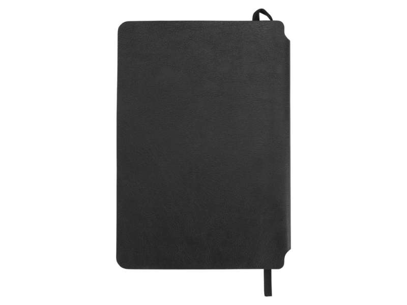Блокнот Notepeno 130x205 мм с тонированными линованными страницами, черный №4