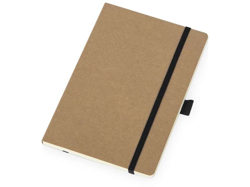 Блокнот Sevilia Soft, гибкая обложка из крафта A5, 80 листов, крафтовый/черный Блокнот Sevilia Soft, гибкая обложка из крафта A5, 80 листов, крафтовый/черный