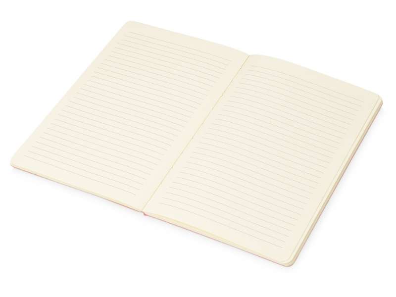 Блокнот Wispy линованный в мягкой обложке, красный (P) №3