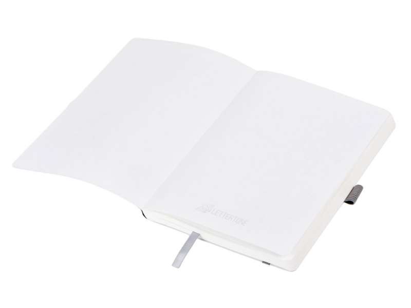 Блокнот из моющегося крафта и каменной бумаги А5 Fleekstone, гибкая обложка, серый (Р) №3