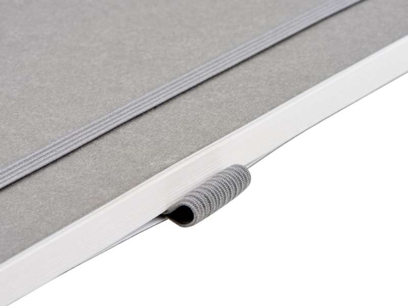 Блокнот из моющегося крафта и каменной бумаги А5 Fleekstone, гибкая обложка, серый (Р) №4