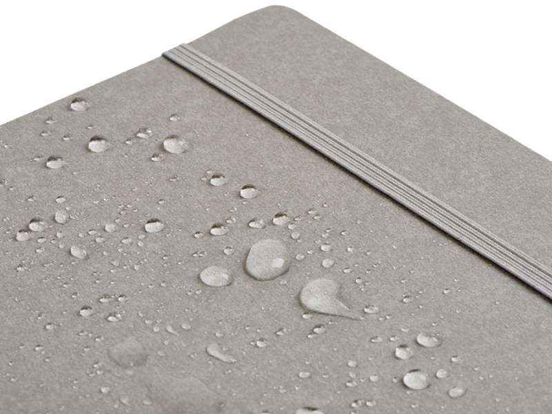 Блокнот из моющегося крафта и каменной бумаги А5 Fleekstone, гибкая обложка, серый (Р) №5