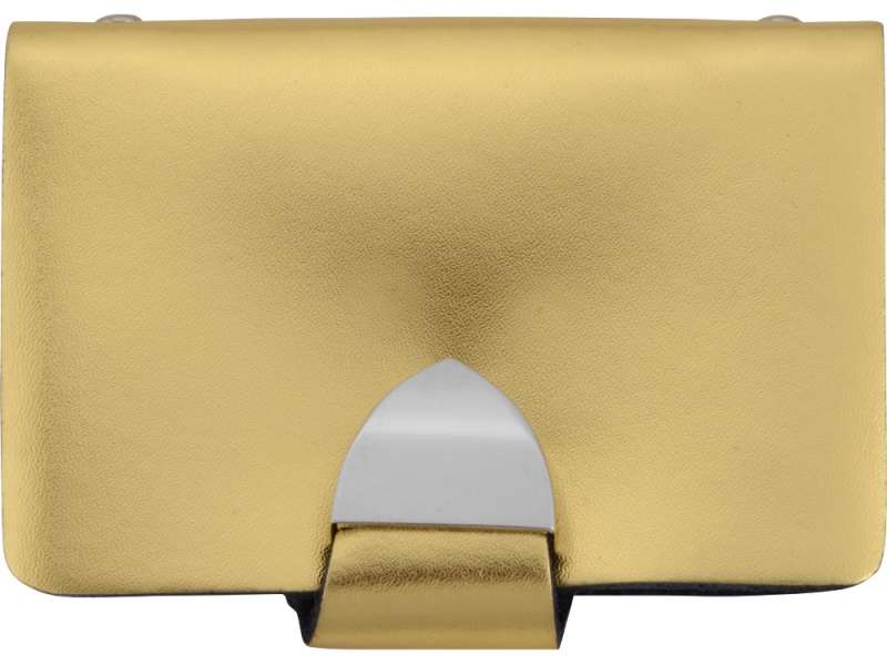 Набор Чувства: шариковая ручка, зеркало, визитница, золотистый (Р) №6