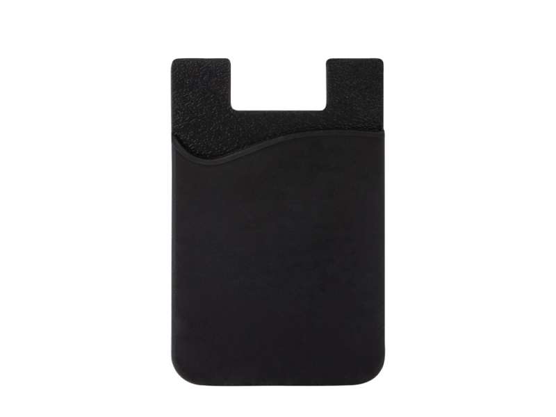 Картхолдер с креплением на телефон Gummy, черный №3