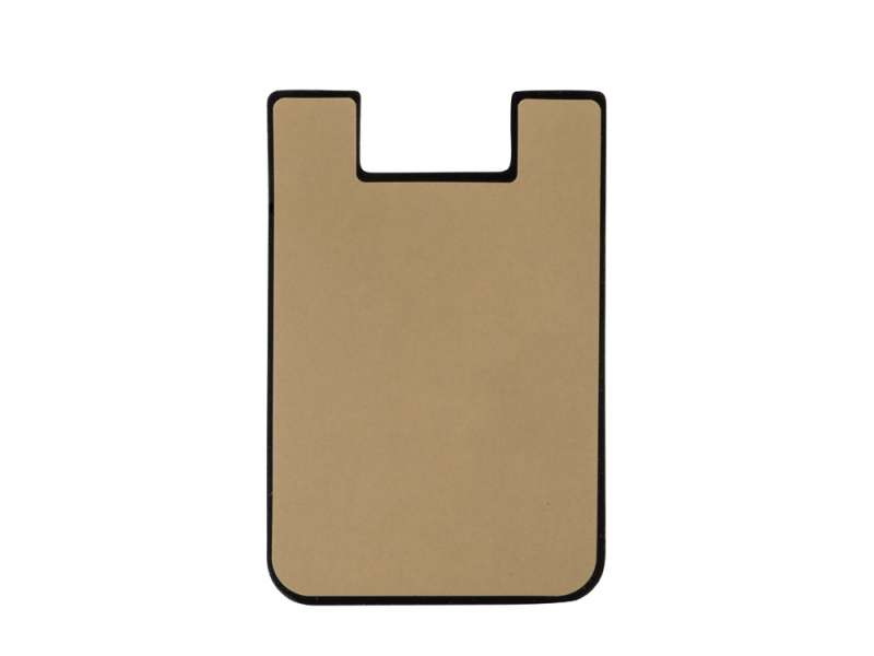 Картхолдер с креплением на телефон Gummy, черный №4