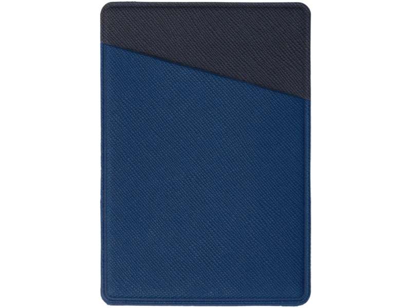 Картхолдер на 3 карты типа бейджа Favor, ярко-синий/темно-синий №6