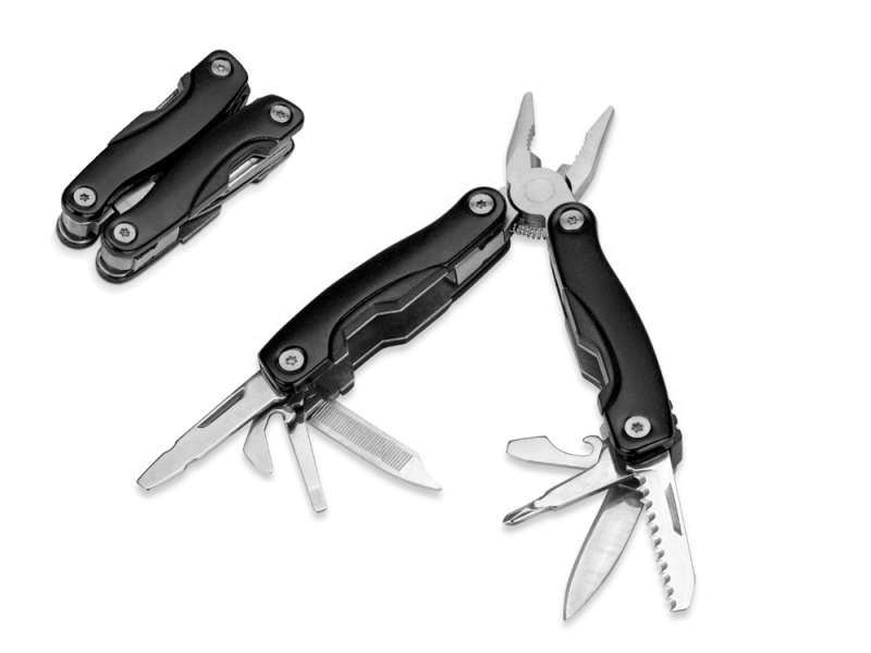 Подарочный набор с мультитулом и ножом Blacksmith, черный №3