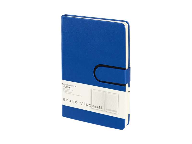 Ежедневник недатированный А5 Status, синий Ежедневник недатированный А5 Status, синий