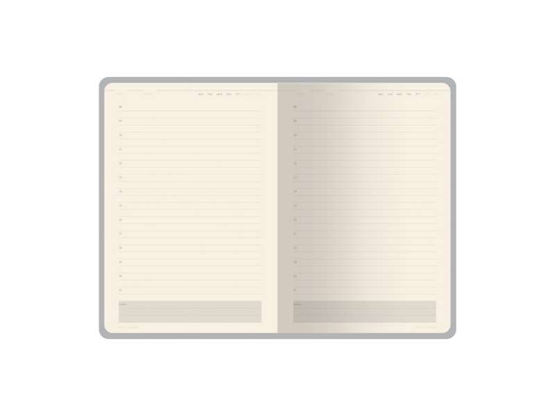 Ежедневник недатированный А5 Status, синий №8