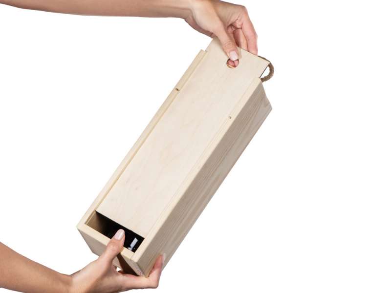 Подарочная коробка для алкоголя из массива дерева Celebrate №4