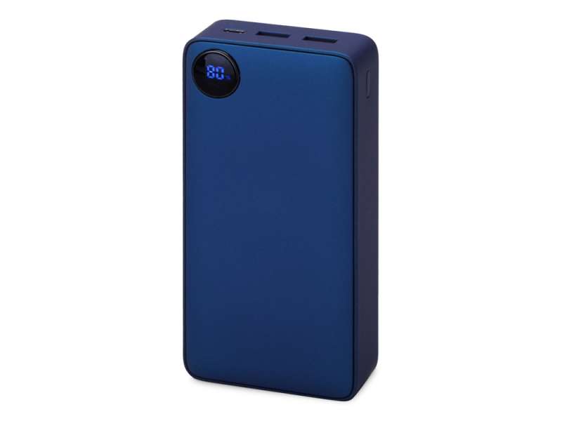 Внешний аккумулятор Mild Pro c быстрой зарядкой QC/PD, 20 000 mAh, синий Внешний аккумулятор Mild Pro c быстрой зарядкой QC/PD, 20 000 mAh, синий
