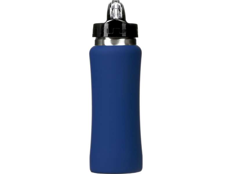 Бутылка для воды Bottle C1, сталь, soft touch, 600 мл, темно-синий (Р) №4