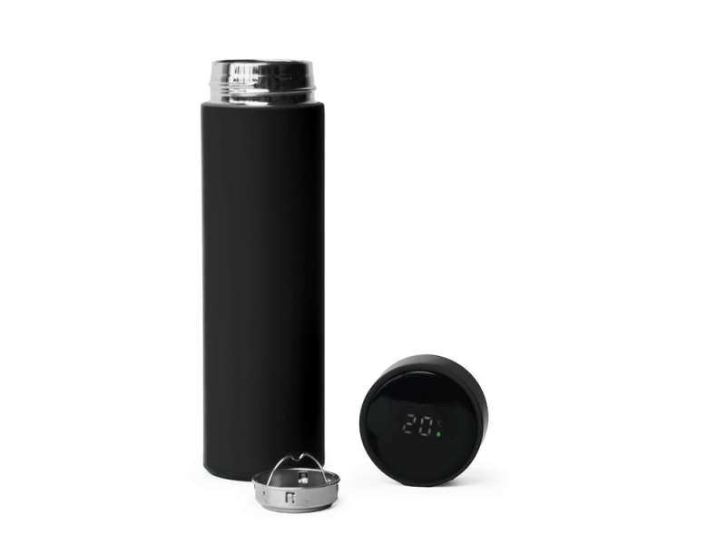 Термос MARK LED soft touch (Чёрный) №3