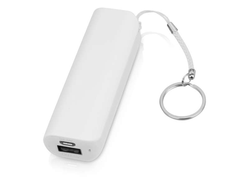 Портативное зарядное устройство (power bank) Basis, 2000 mAh, белый Портативное зарядное устройство (power bank) Basis, 2000 mAh, белый
