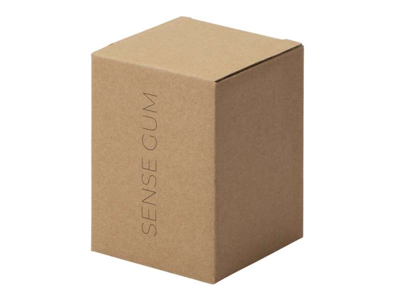 Термокружка Sense Gum, soft-touch, непротекаемая крышка, 370мл, крафтовая упаковка, зеленый №7