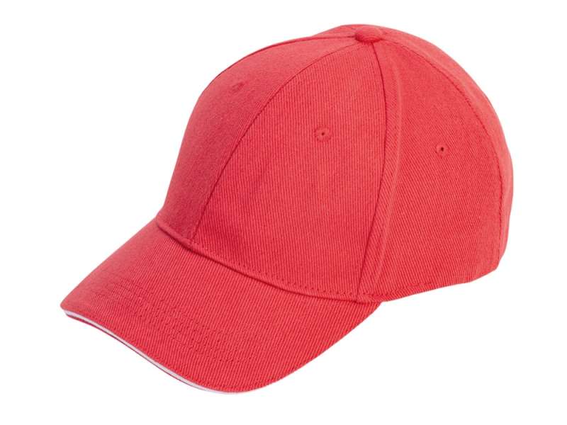 Бейсболка Cancun, красный/белый Бейсболка Cancun, красный/белый