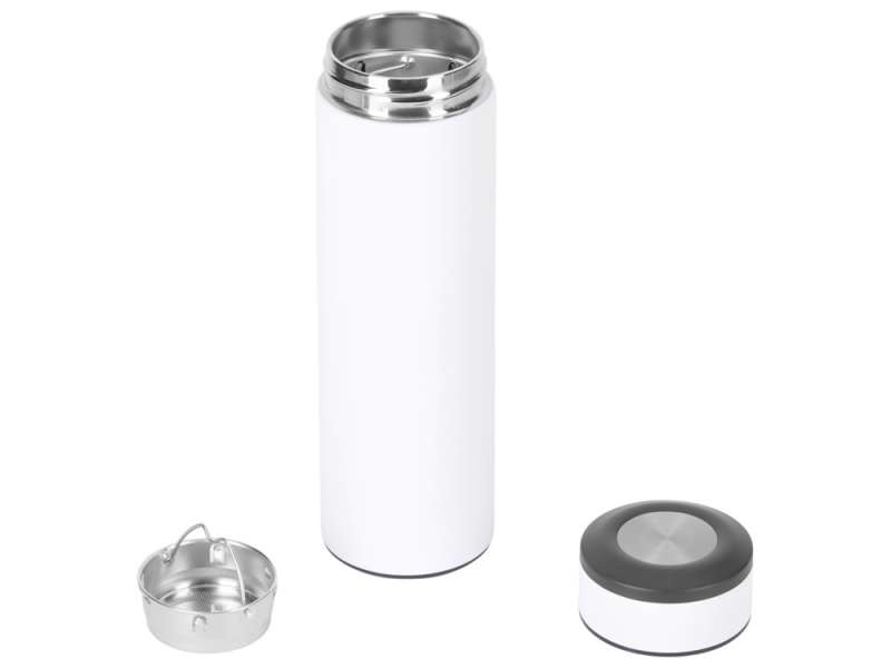 Вакуумный термос Vacuum Flask C1, soft touch, 420мл, белый №2