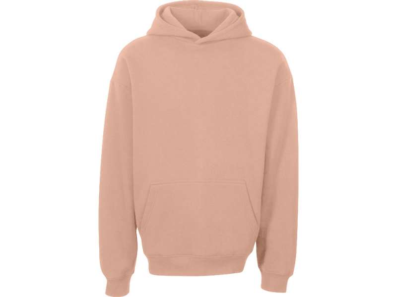 Толстовка с капюшоном оверсайз Berlin унисекс, лосось №6