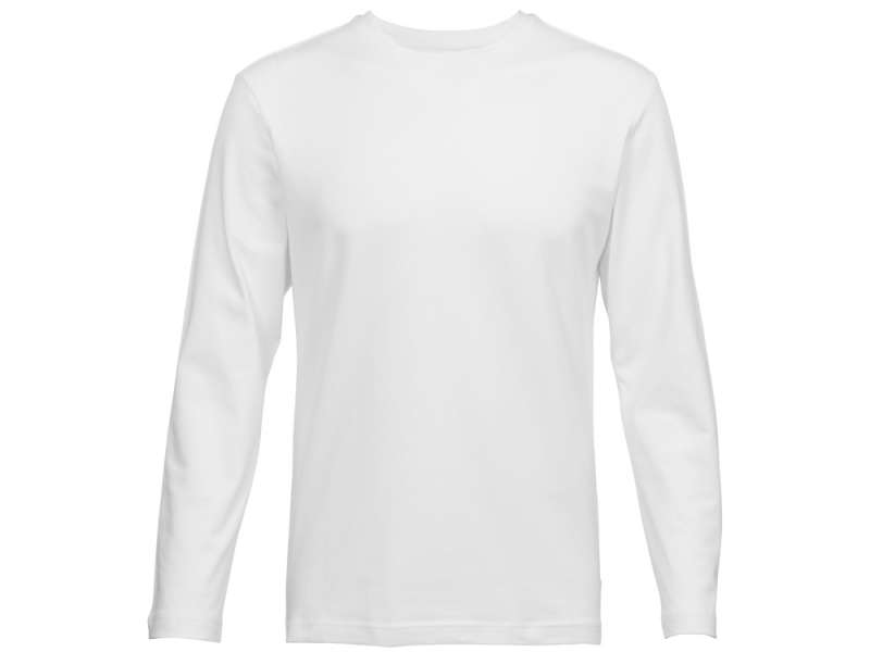 Футболка HD Fit с длинным рукавом, мужская белый Футболка HD Fit с длинным рукавом, мужская белый