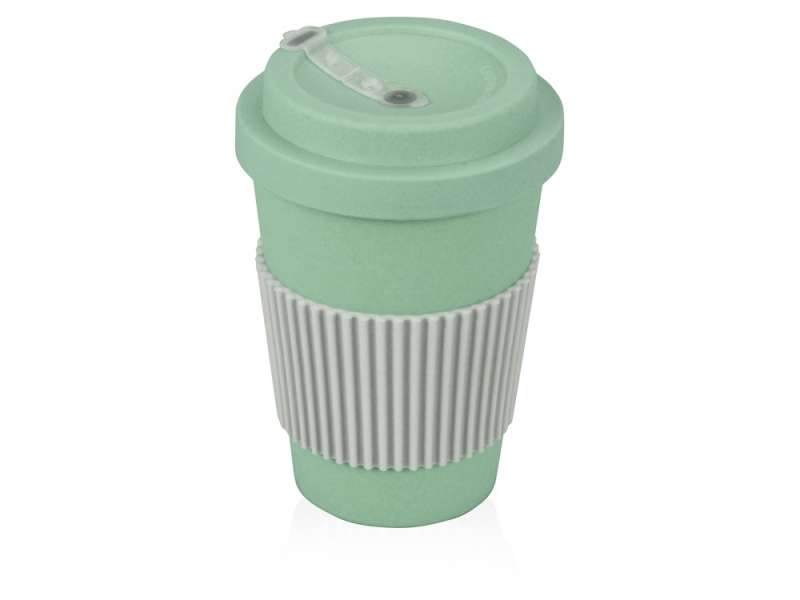 Термокружка Muffin из натуральных волокон, оливковый