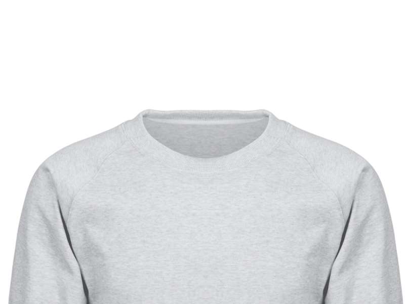 Свитшот оверсайз с рукавом реглан Belgrade, унисекс, серый меланж №7