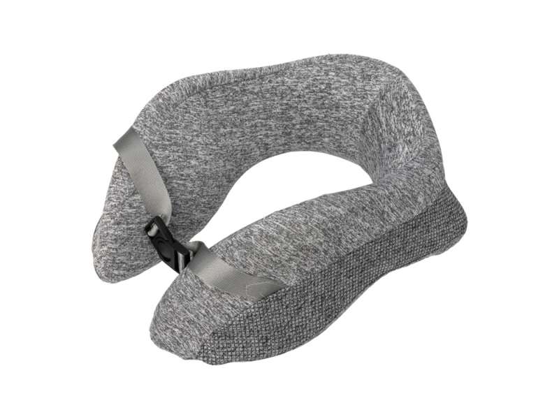 Подушка TORBER, дорожная, с эфектом памяти, серая, полиэстер, 20х27х10 см №2