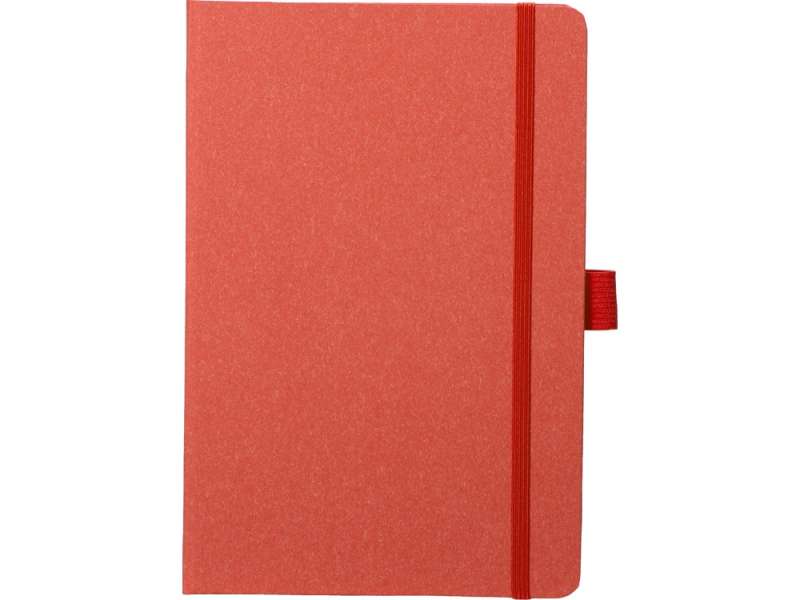 Блокнот А5 Snow Hard твердая обложка, 80 листов 70 гр/м2, красный №4