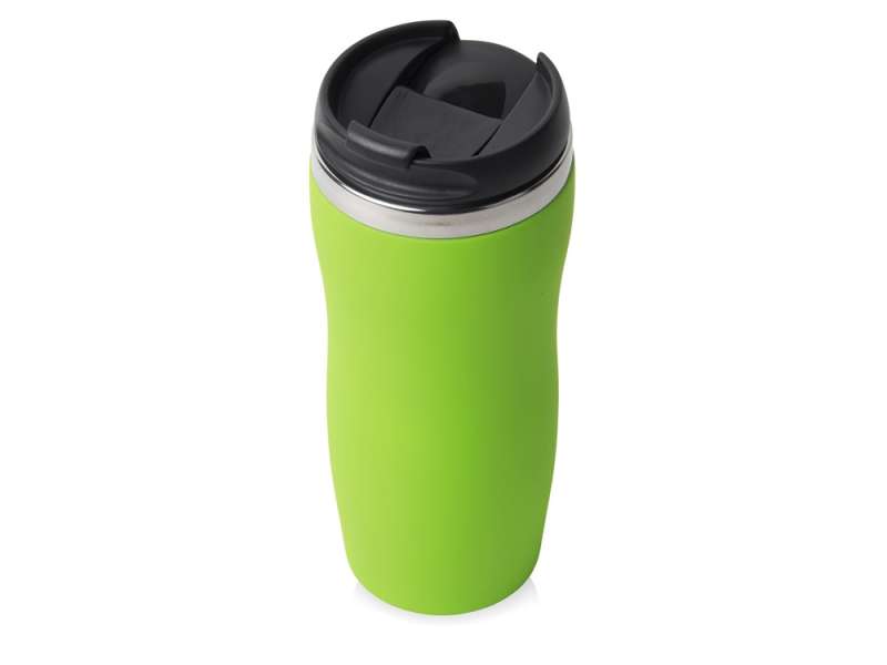 Термокружка Double wall mug C1, soft touch, 350 мл, зеленое яблоко Термокружка Double wall mug C1, soft touch, 350 мл, зеленое яблоко
