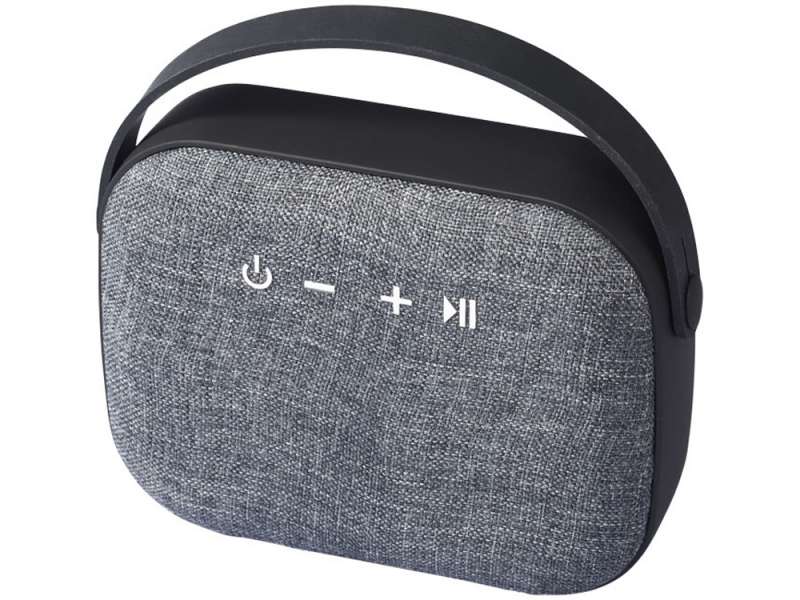 Динамик Bluetooth с тканым материалом, черный Динамик Bluetooth с тканым материалом, черный