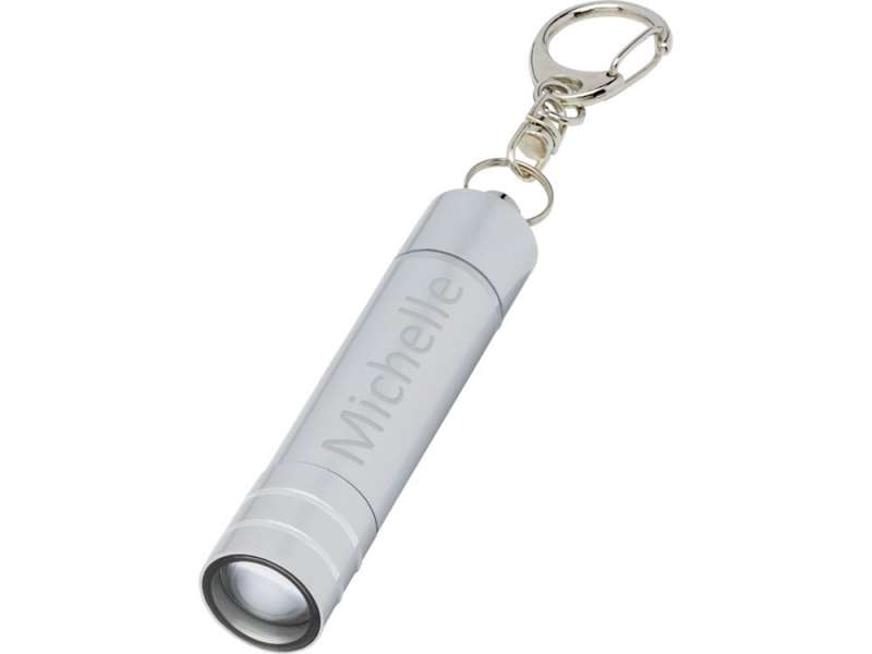 Nunki брелок-фонарик со светодиодными лампами, серебристый №4