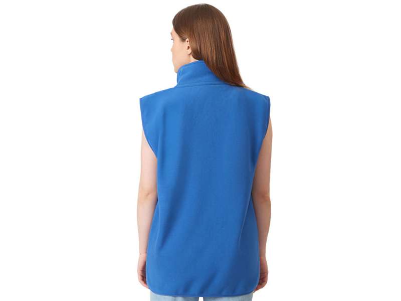 Жилет флисовый Trondheim унисекс, синий классический №6