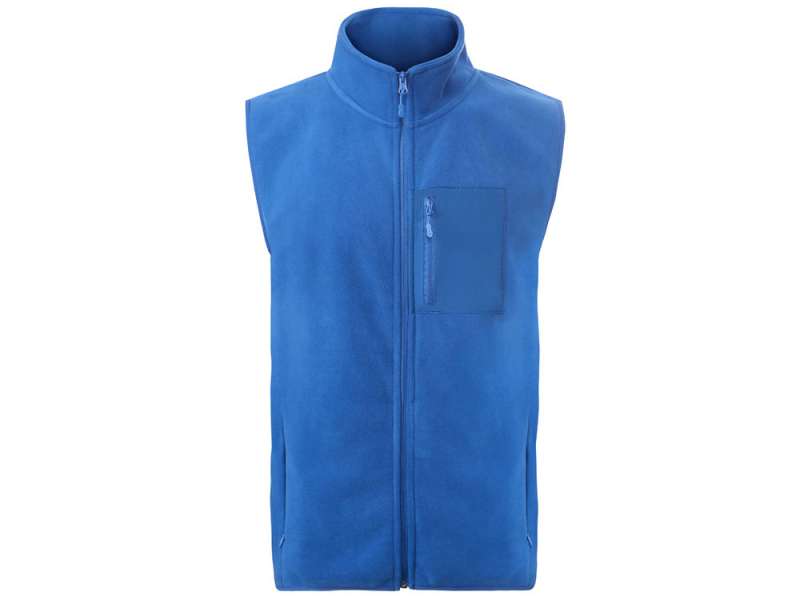 Жилет флисовый Trondheim унисекс, синий классический №2