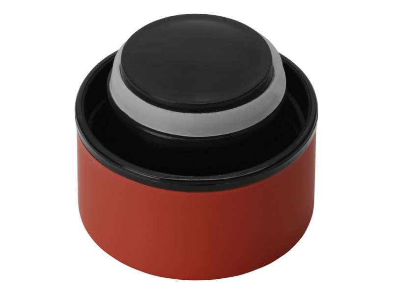Вакуумная термобутылка Cask Waterline, soft touch, 500 мл, тубус, красный №5