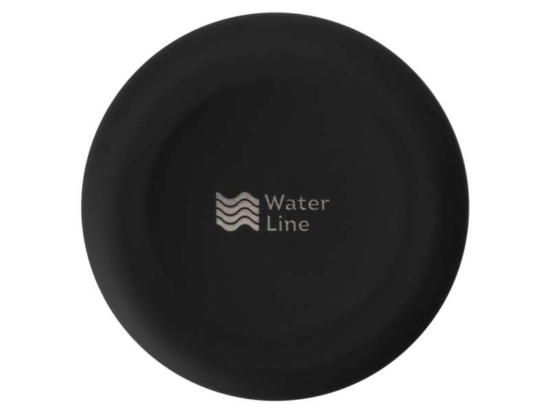 Вакуумная термобутылка Cask Waterline, soft touch, 500 мл, тубус, черный №6