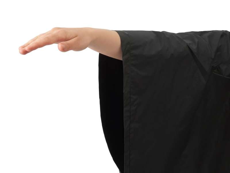 Пончо Hawaii c чехлом унисекс, черный №4