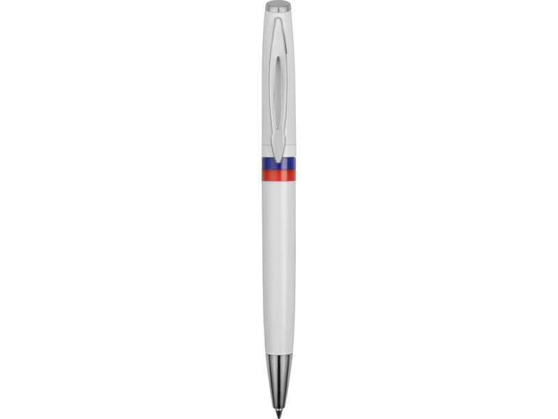 Ручка шариковая Отчизна, белый/триколор №2