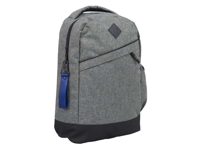 Брелок-ремувка из эко-кожи с карабином Domino, темно-синий №3