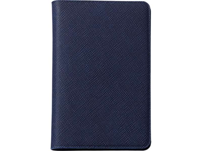 Футляр-книжка на 4-е карты с RFID Favor, темно-синий №2