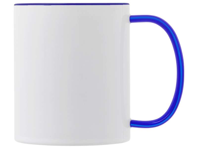 Керамическая кружка со стеклянной ручкой для сублимации Charm, синий №2