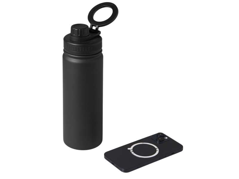 Вакуумная термобутылка с magsafe-держателем INSIDER, 600 мл, черный №15