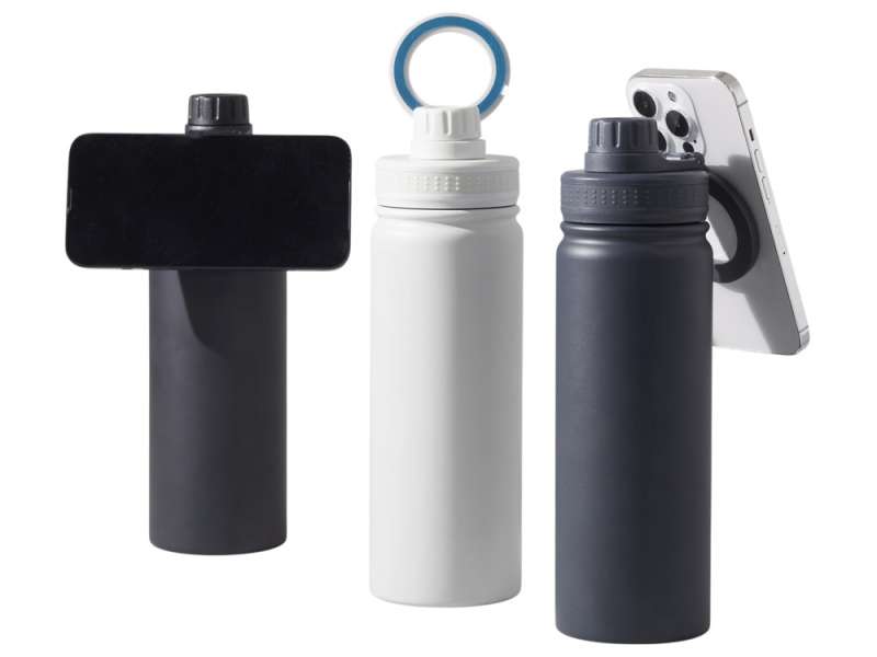 Вакуумная термобутылка с magsafe-держателем INSIDER, 600 мл, синий №3